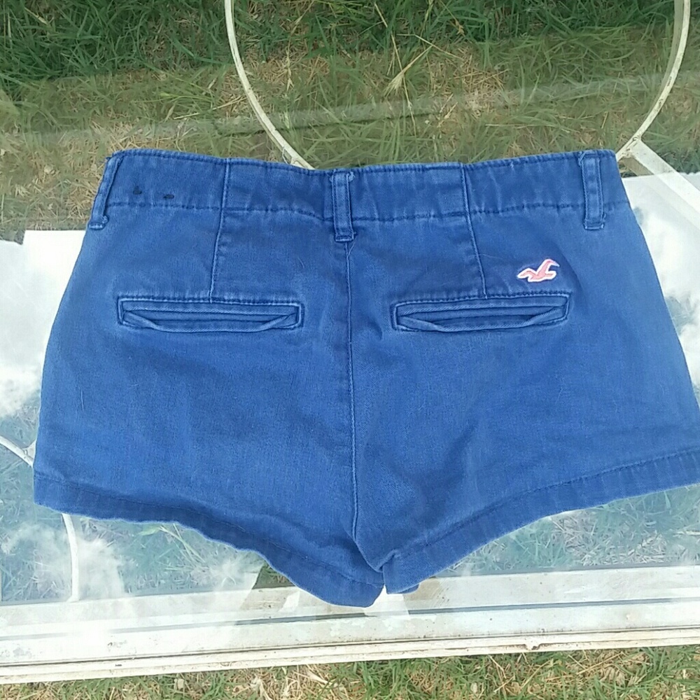 Hollister Trouser Shorts Blue 00 Short